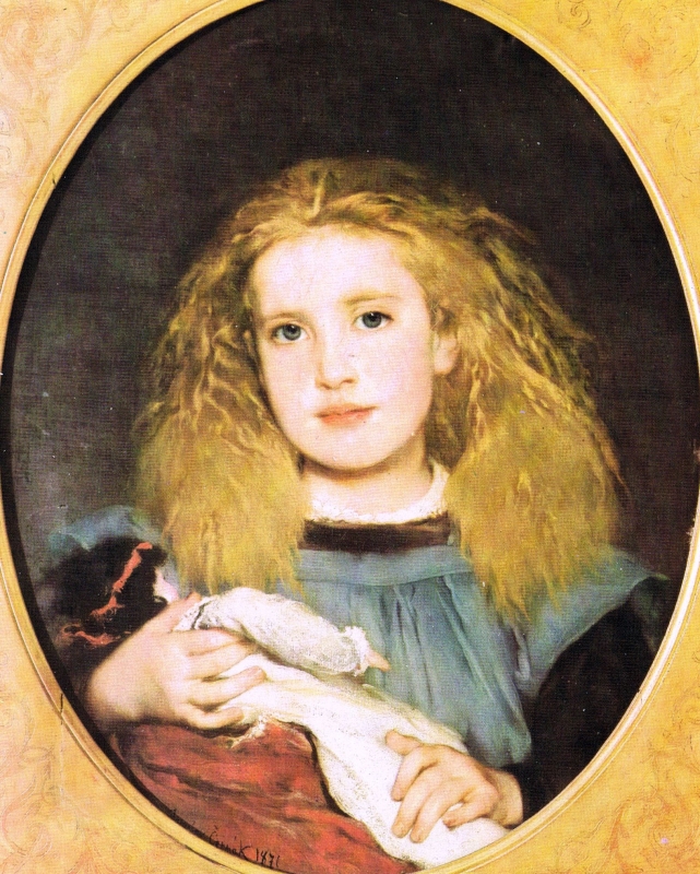 Děvčátko s panenkou (1871)