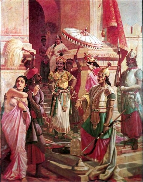 Vítězství Meghanády, z ilustrací k eposu Ramajána