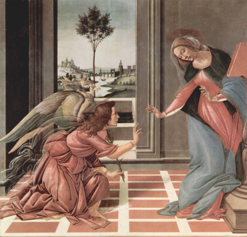 Zvěstování (1489–1490)