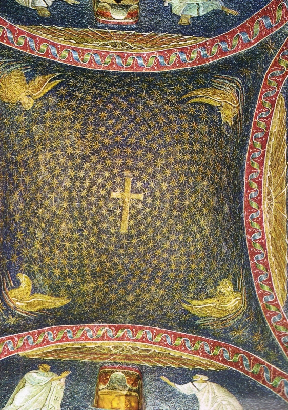 Mozaiková výzdoba Mauzolea Gally Placidie (5. století)