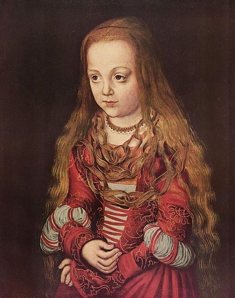 Portrét saské princezny