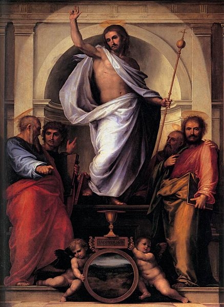 Kristus se čtyřmi evangelisty (1504)