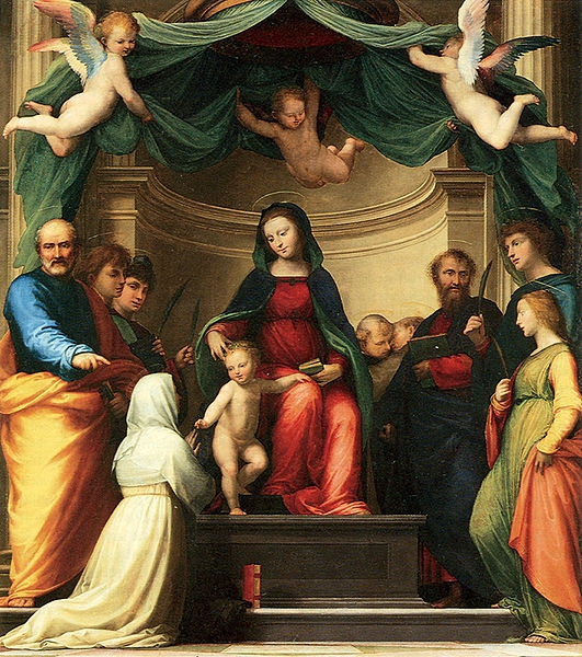 Mystický sňatek svaté Kateřiny Sienské (1511)