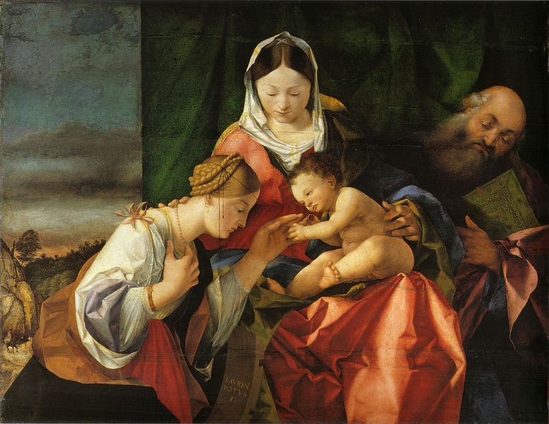 Mystická svatba sv. Kateřiny (1508)
