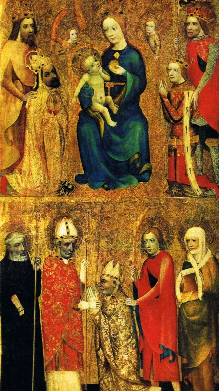 Votivní obraz Jana Očka z Vlašimi (kolem roku 1371)