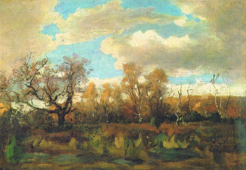 Podzim ve Fontainebleau (1879)