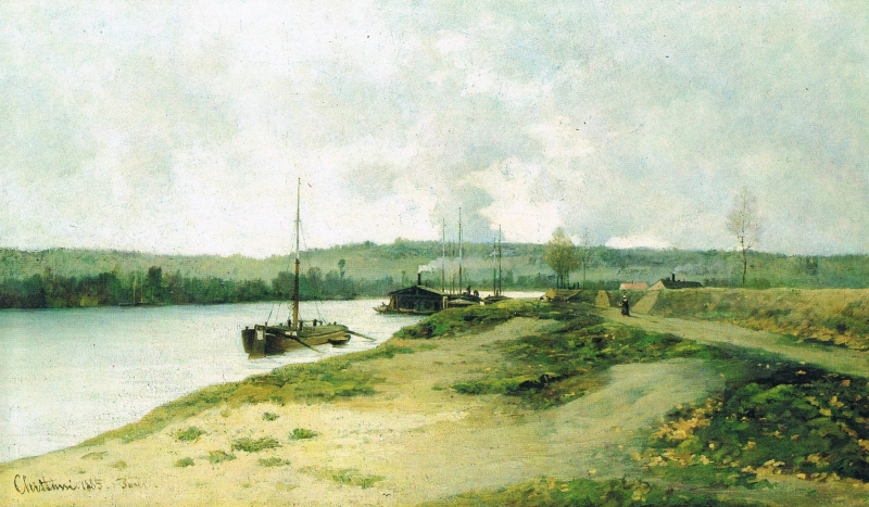 Krajina se Seinou (1885)
