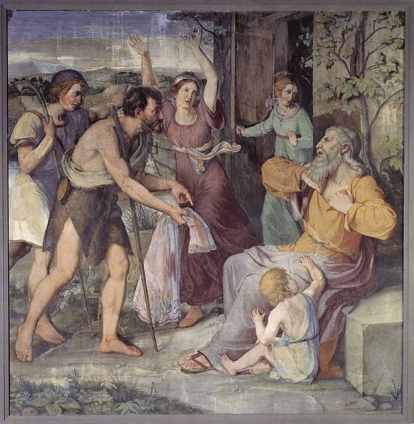 Fresky v Casa Bartholdy, Jákob s Josefem