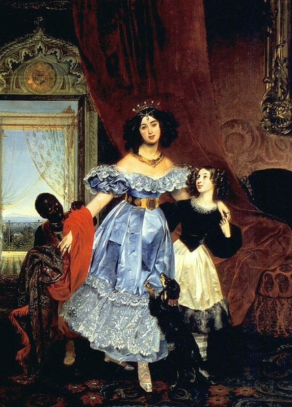 Portrét hraběnky Samojlové