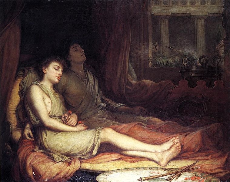 Spánek a jeho nevlastní bratr Smrt 1874