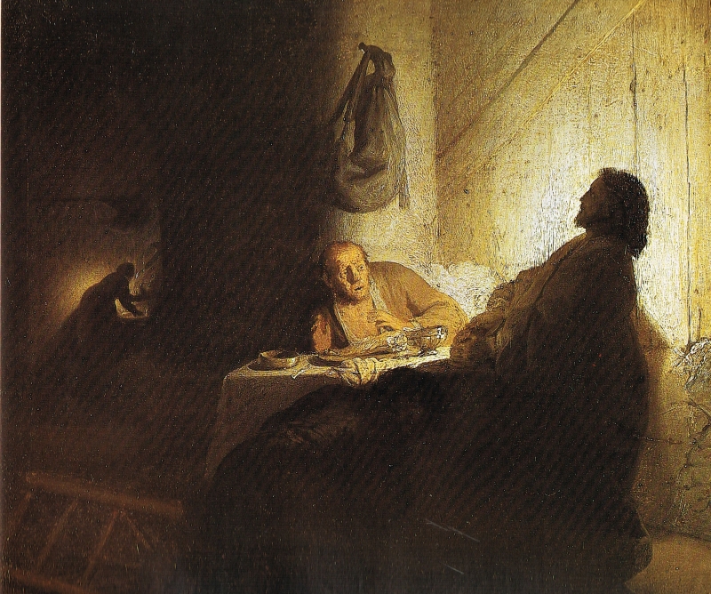 Kristus v Emauzích (1629)