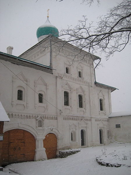 Chrám svatého Štěpána, Mirožký klášter, Pskov