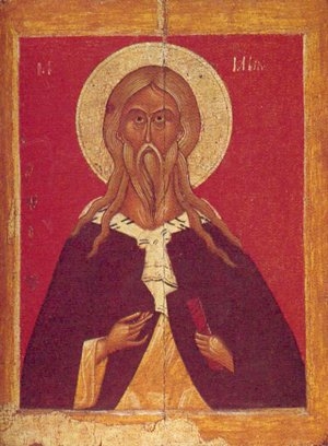 Prorok Elijáš, ikona, novgorodská škola, 15. století