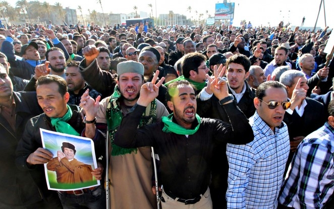 Demonstrace v Libyi