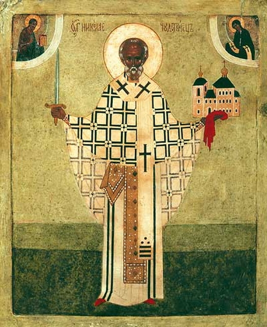 Sv. Mikuláš, ikona mnišky Iulianije Sokolovové