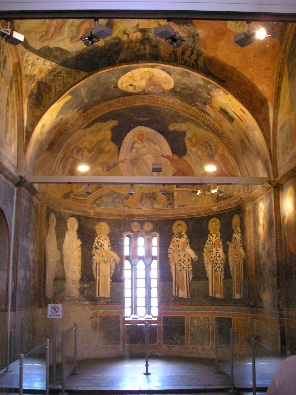 Interiér chrámu sv. Spasitele, Chóra