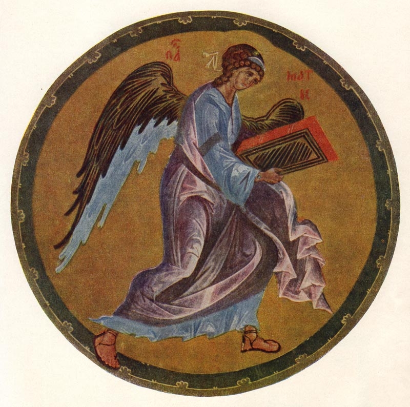 Anděl, symbol evangelisty Matouše