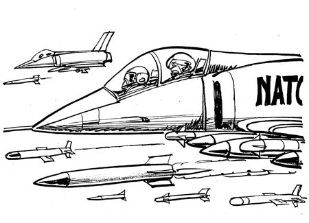 Karikatura na vojska NATO
