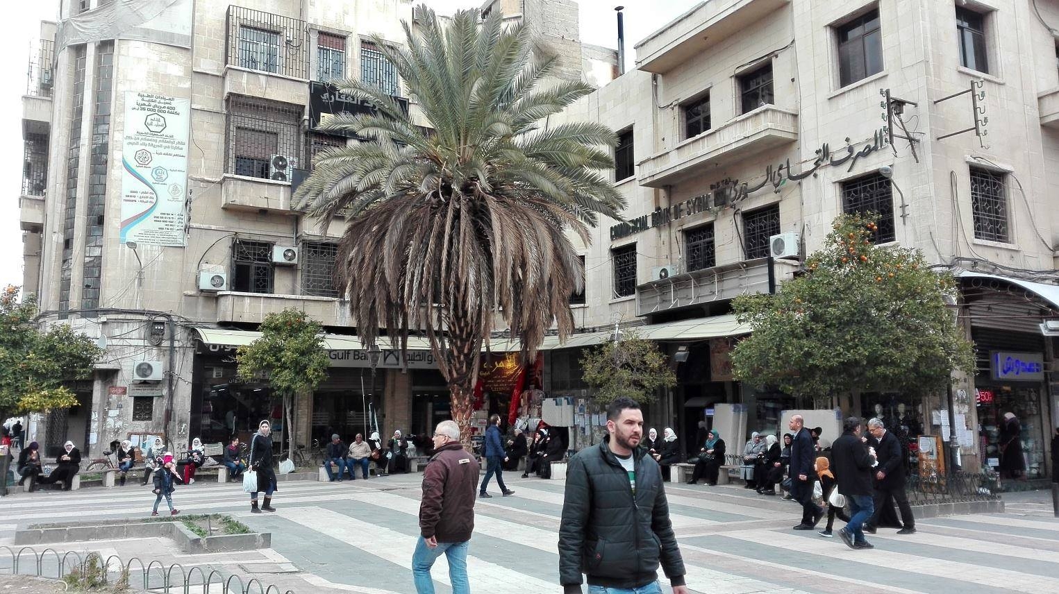 Ulice Damasku, foto T. Spencerova
