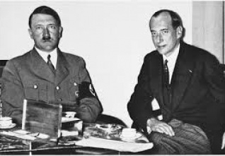 Adolf Hitler a polsky ministr zahranici Beck