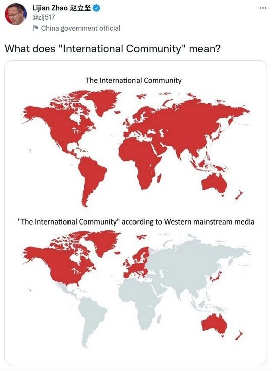 1 Co znamena mezinarodni komunita